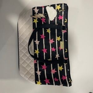 Betsey Johnson zipper tote